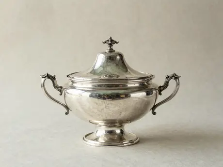 Sterling silver tureen, London 1824–1825