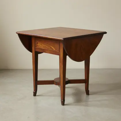 Antique drop-leaf table