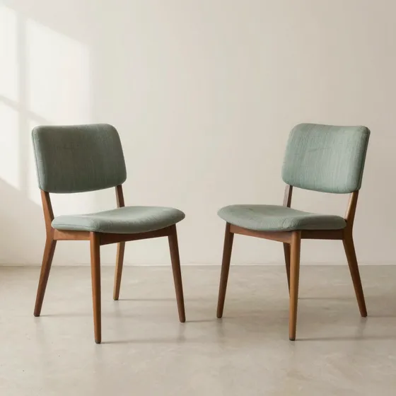 Antique mid-century modern chairs