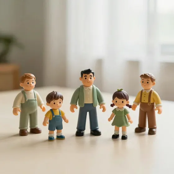 Antique action figures & toys