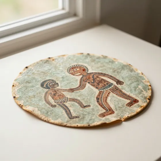 Antique arnhem land bark paintings
