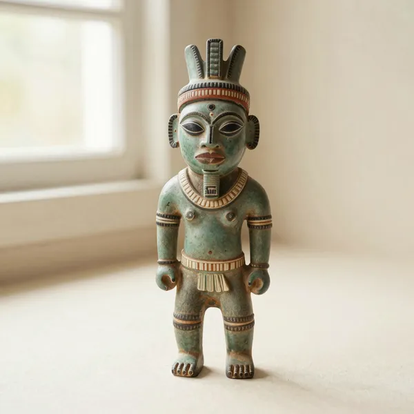 Illustrative: early-20th-century Sepik River ancestor figure, Papua New Guinea