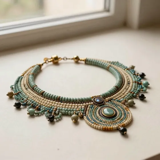 Antique beadwork and adornment