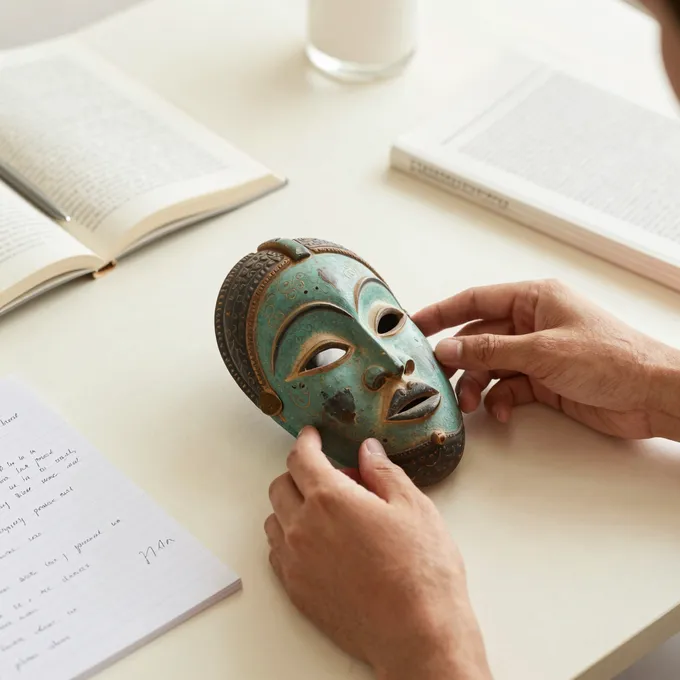 Researching the value of an antique african masks piece