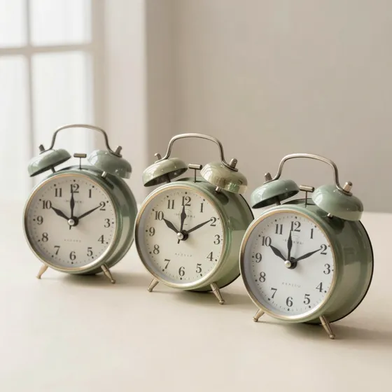 Antique art deco travel clocks