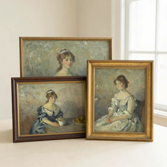 Antique american impressionist paintings