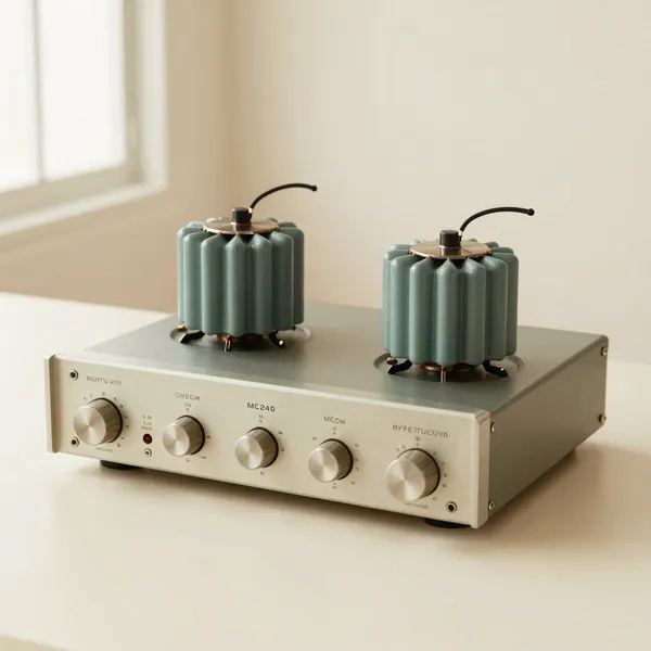 Illustrative: McIntosh MC240 tube power amplifier, early 1960s, original transformers