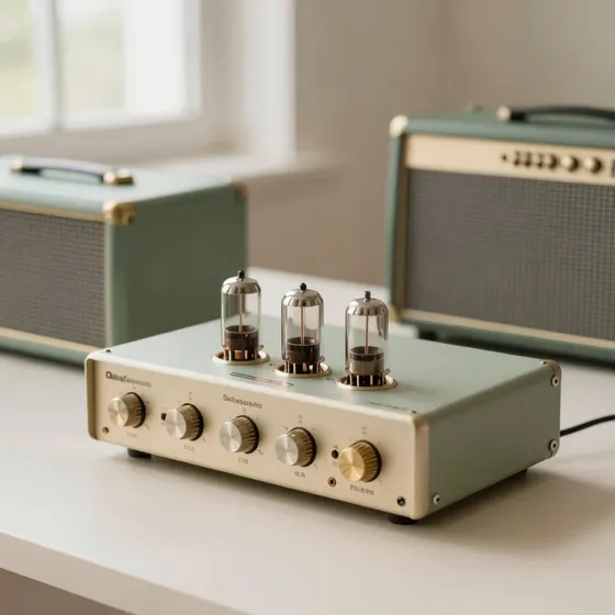 Antique tube amplifiers