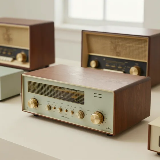 Antique vintage receivers