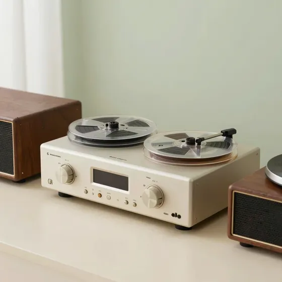 Antique reel-to-reel & turntables