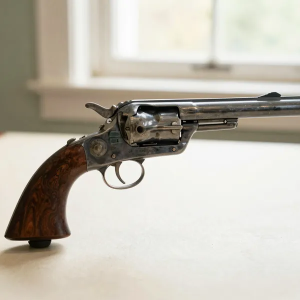 Illustrative: mid-19th-century Colt percussion revolver, matching numbers and original finish