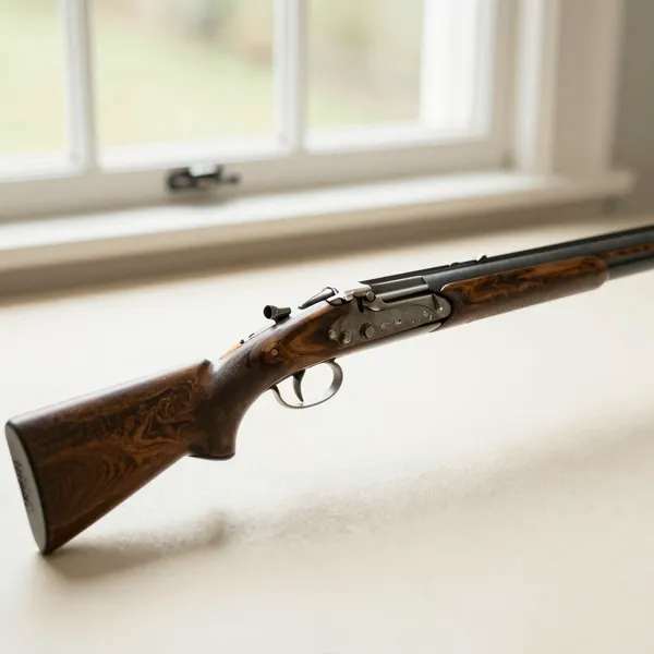 Illustrative: Victorian English double-barrel sporting gun by a respected London maker