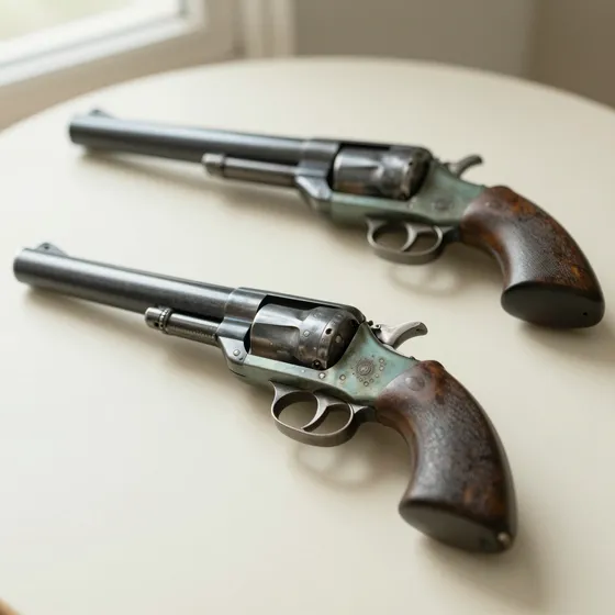 Antique antique revolvers