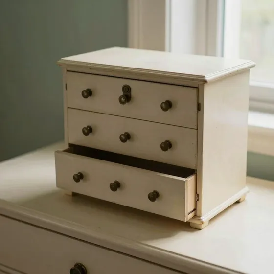 Antique wooden pharmacy chests