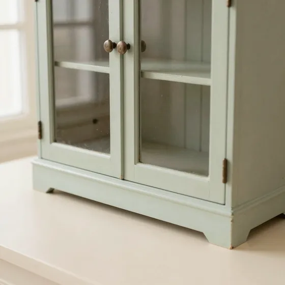 Antique collector's specimen cabinets