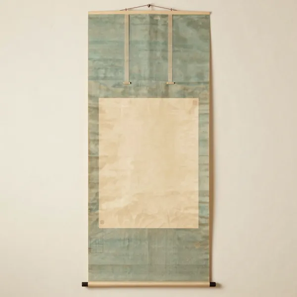 Illustrative: Meiji-period hanging scroll, ink and color on silk, with an artist seal