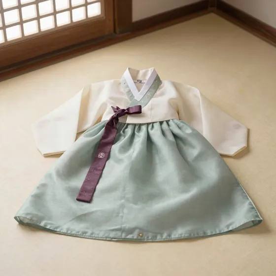 Antique korean hanbok
