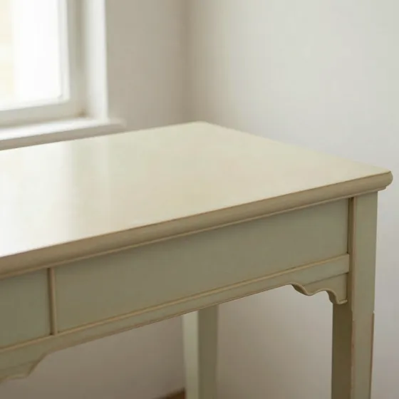 Antique lacquered altar table