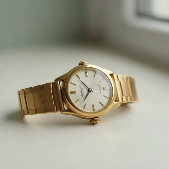 Antique vintage gold dress watch