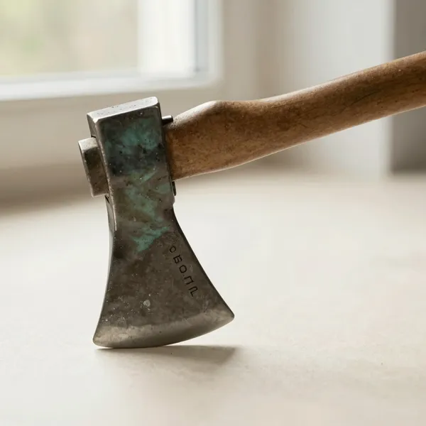 Illustrative: A Swedish maker-stamped forest axe, early 20th century