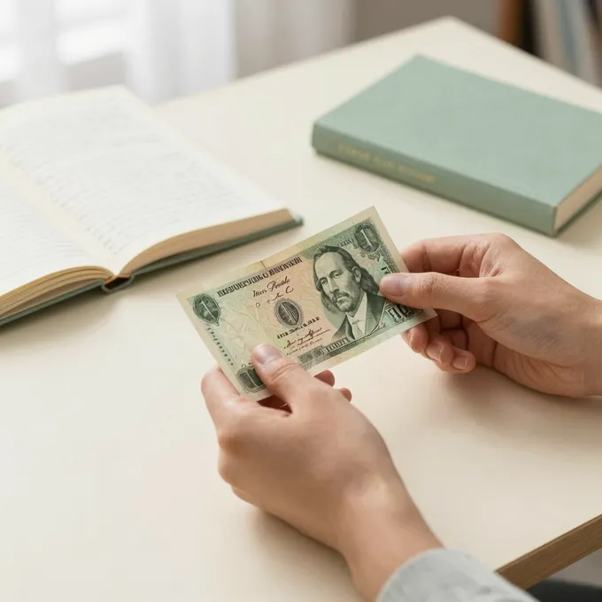 Researching the value of an antique banknotes piece