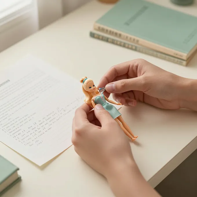 Researching the value of an antique barbie dolls piece