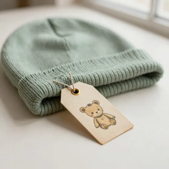Antique tag error & misprint beanies