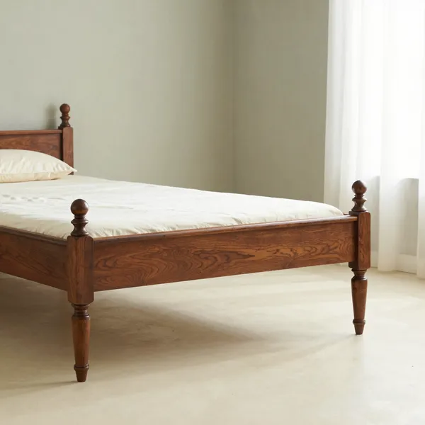Illustrative: Federal mahogany tester bed, American, early 19th century, with reeded posts
