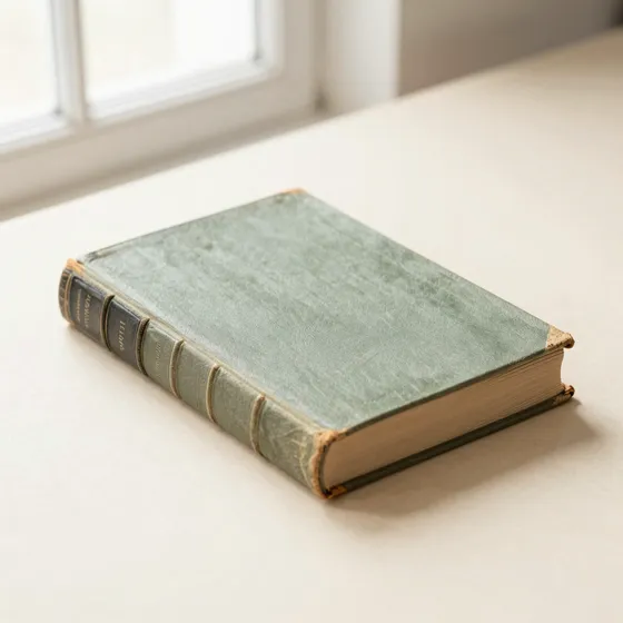 Antique early printed and leather-bound books