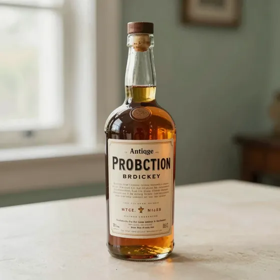 Antique pre-prohibition whiskey