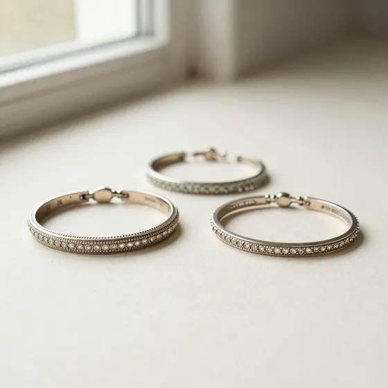 Antique art deco diamond bracelets