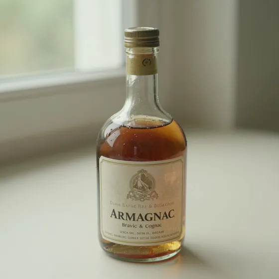 Antique bottle-dated armagnac