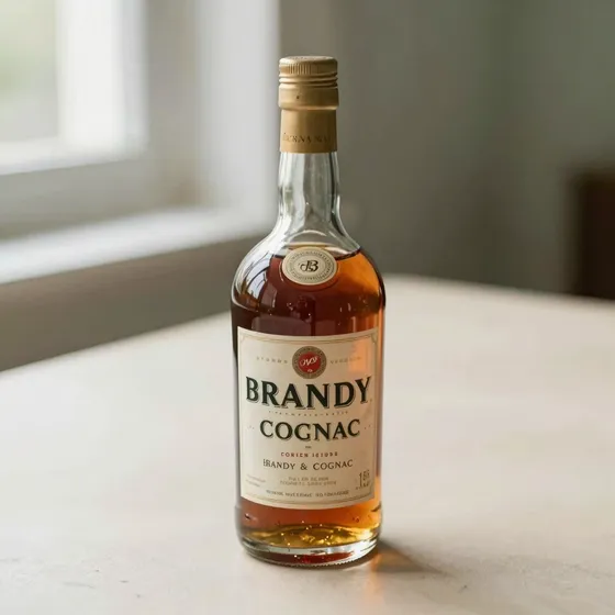 Antique pre-war brandy