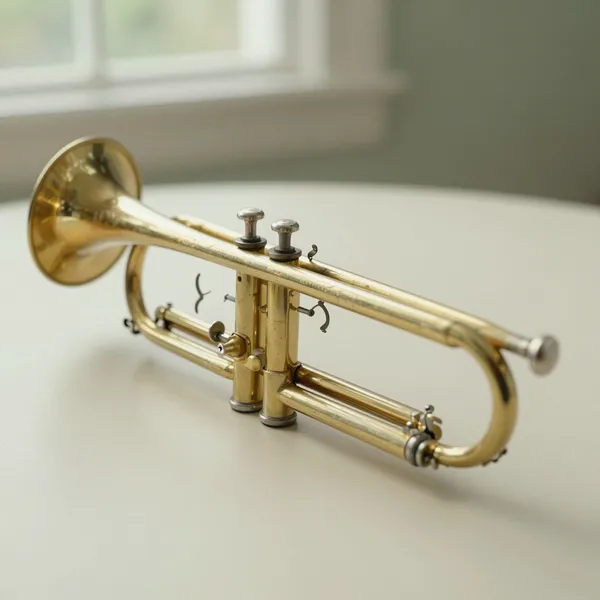 Illustrative: 1950s C.G. Conn Victor trumpet in original lacquer with matching serial