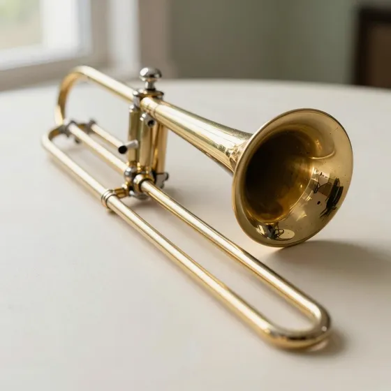 Antique trombones