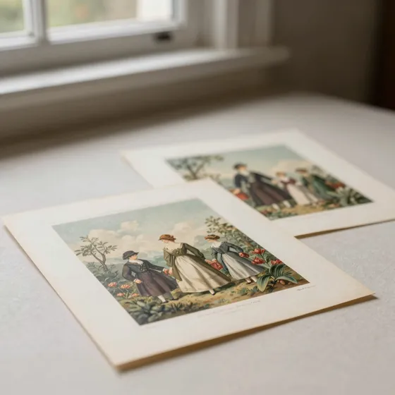 Antique antique sporting prints