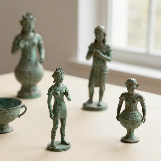 Antique figural and mythological bronzes