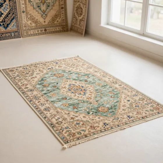 Antique hand-knotted oriental rugs