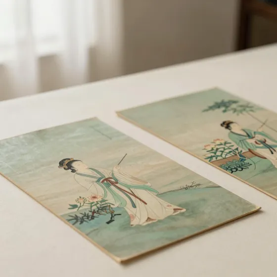 Antique classical chinese paintings