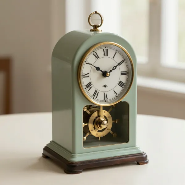 Illustrative: ebonised English bracket clock, twin-fusee striking movement, c. 1860
