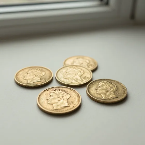 Antique gold sovereigns
