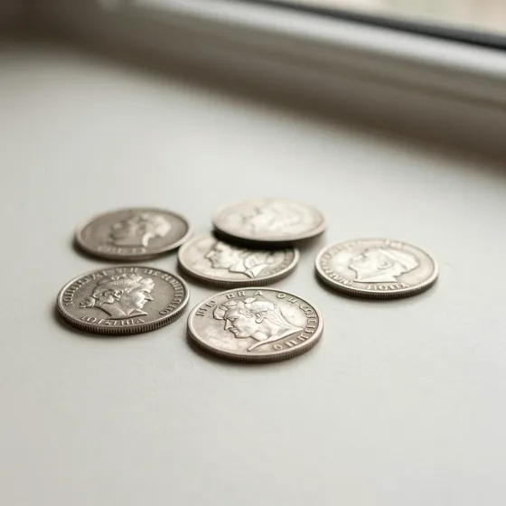 Antique silver dollars