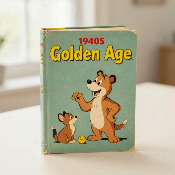 Illustrative: 1940s Golden Age funny-animal title, solid complete copy