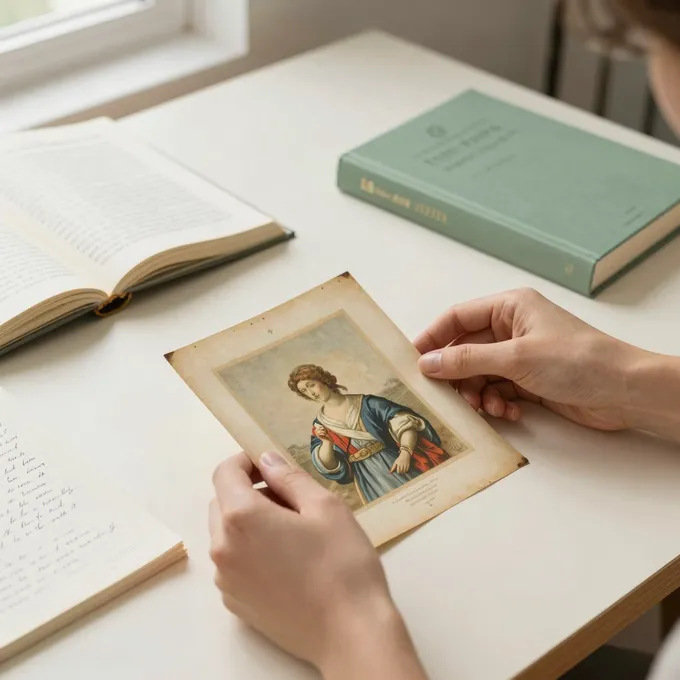 Researching the value of an antique fine art piece