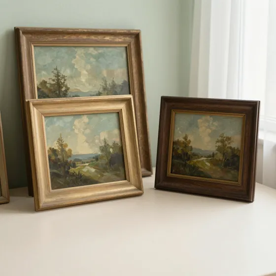 Antique paintings and oils