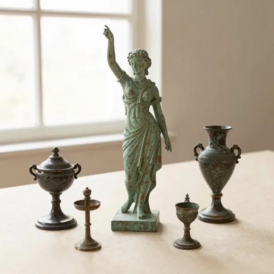Antique sculpture and bronzes