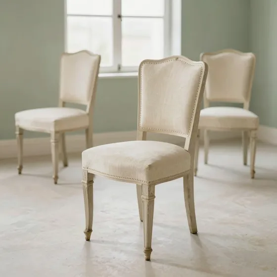 Antique dining chairs