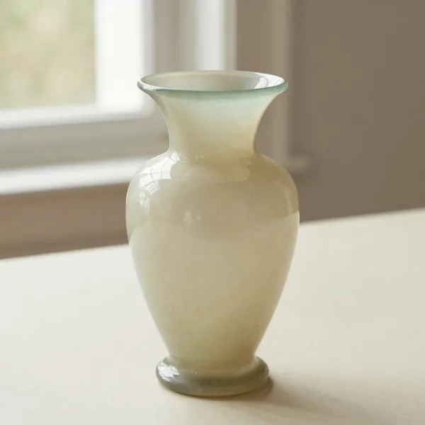 Illustrative: signed Tiffany Favrile iridescent art glass vase, early 20th century