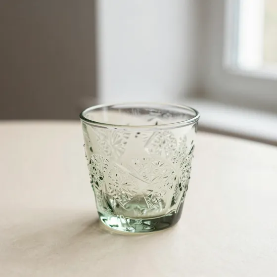 Antique pressed and depression glass