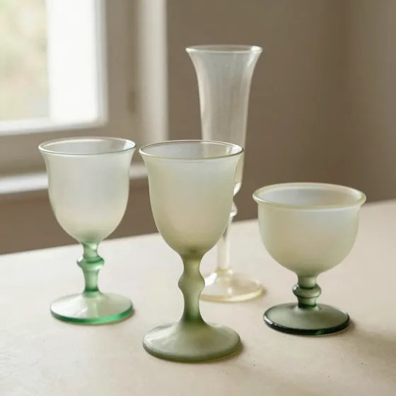 Antique murano and studio glass